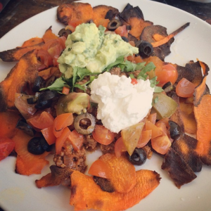 Sweet Potato Nachos