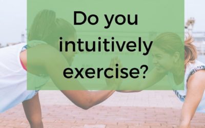 Intuitive exercise… Do you do it?