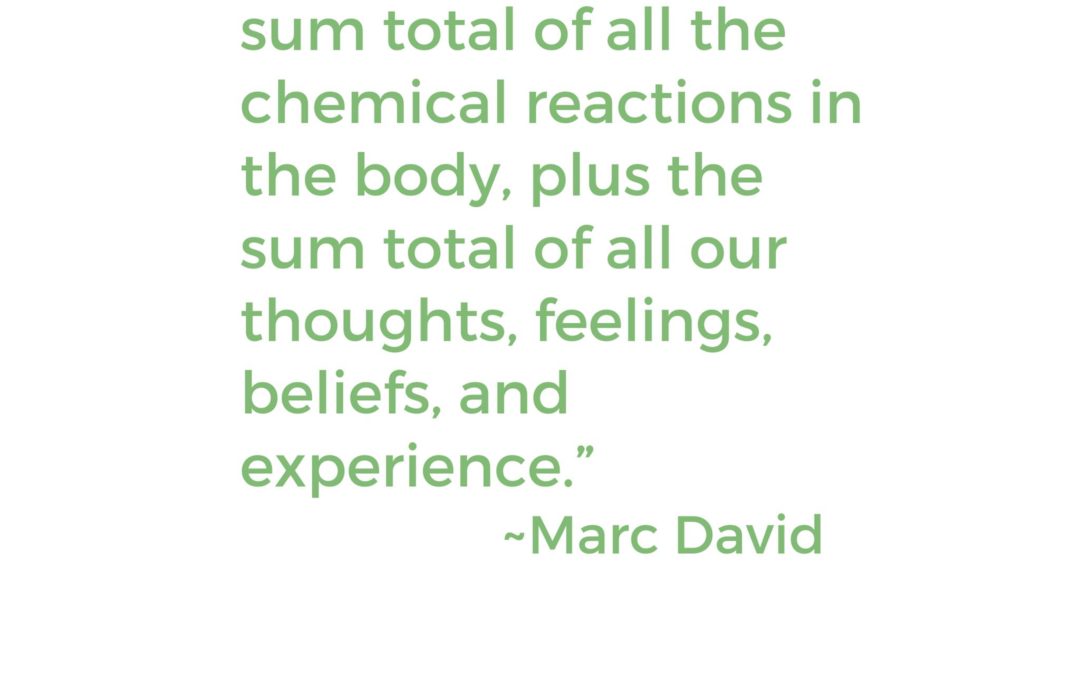 Metabolism is WAY bigger than the sum total of all the chemical reactions in the body…