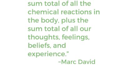 Metabolism is WAY bigger than the sum total of all the chemical reactions in the body…